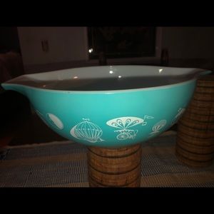 blue Pyrex balloons